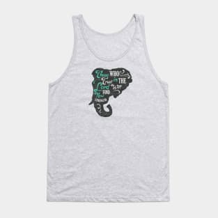 Motivation Quotes-Those who trust in the lord will find new streinght Tank Top